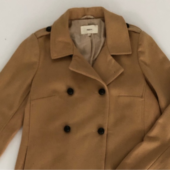 Beige Wool pea coat - Picture 2 of 7